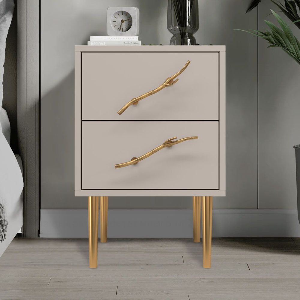 Тумба Арт Колор matte Стайл Голд Серый агат матовый