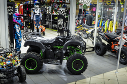 MOTAX ATV Grizlik Lux 200 cc 4TЧерно-зеленый