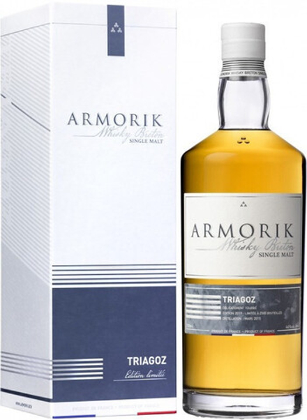 Виски Armorik Triagoz gift box, 0.7 л