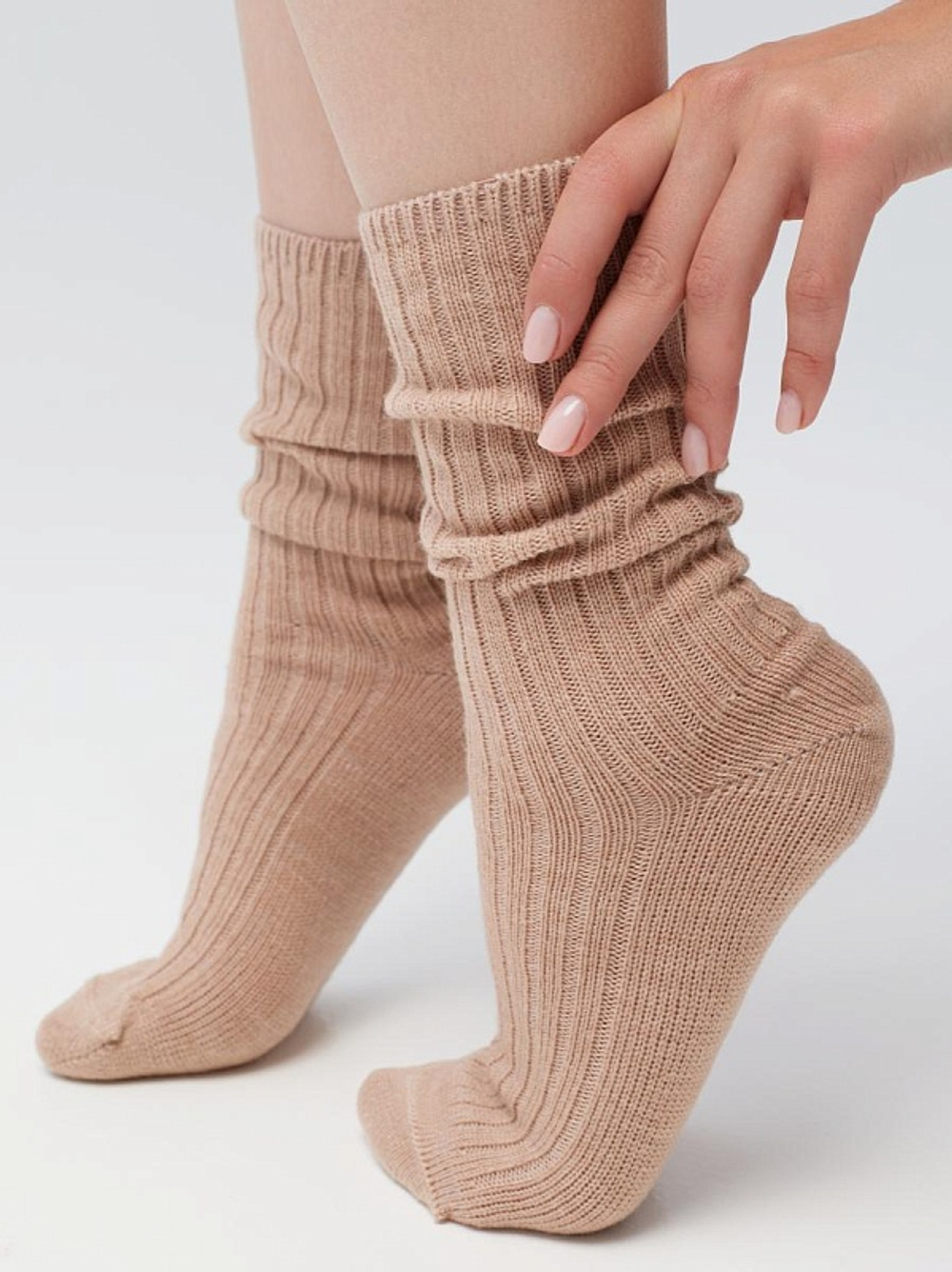 Носки женские Н259-08 бежевые