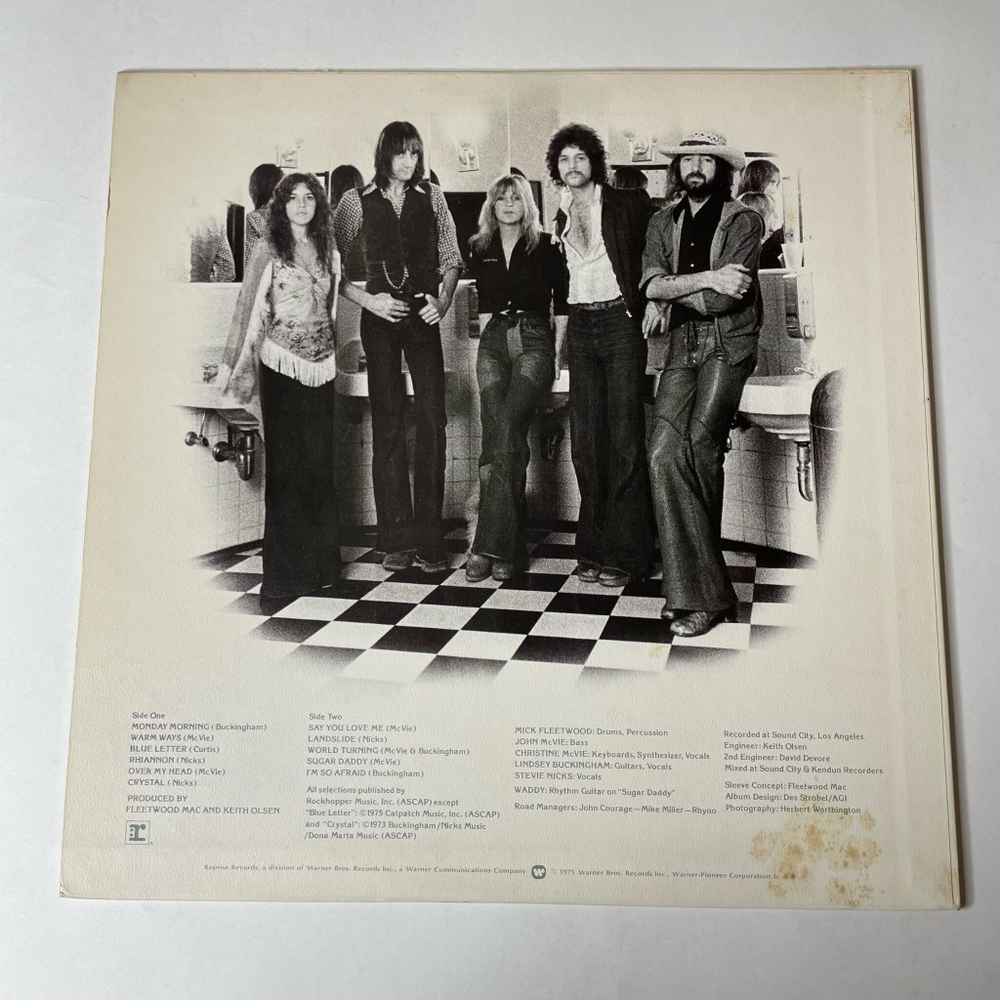 Винтажная виниловая пластинка LP Fleetwood Mac (Japan 1980) (No Obi) Say You Love Me