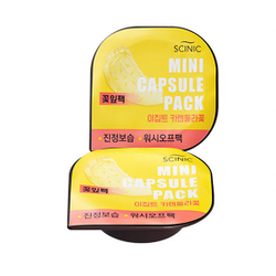 Scinic mini capsule pack calendula flowers – Капсульная маска с календулой