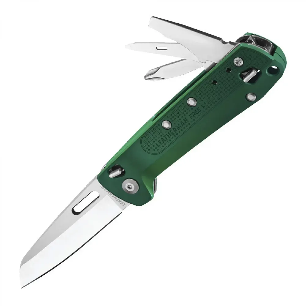 Мультитул Leatherman Free К2 8 функций зеленый (832894)