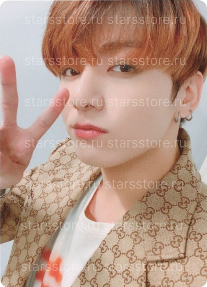 Фотокарта Jung Kook BTS Official Light Stick MAP OF THE SOUL Special Edition Фотокарта Jung Kook BTS Official Light Stick MAP OF THE SOUL Special Edition