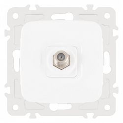 ТВ-розетка без рамки Arte Milano am-205 205.42-1.white