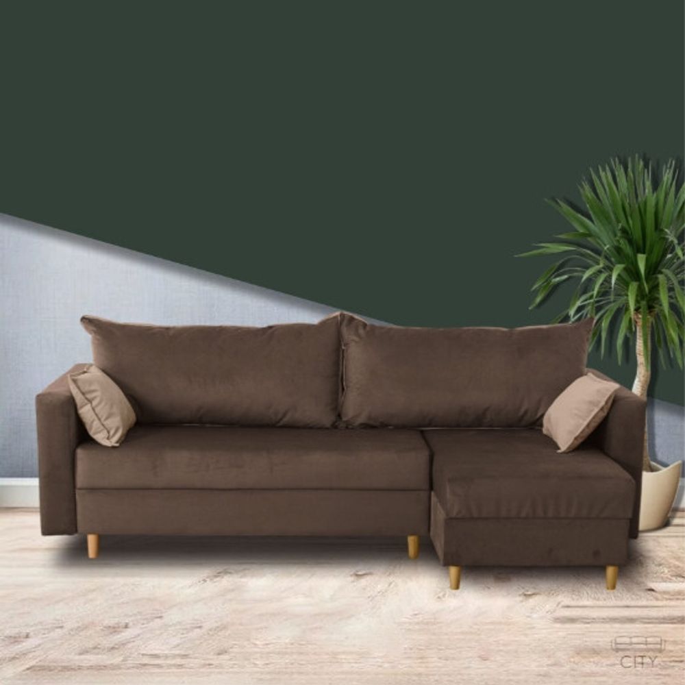 Диван "Венеция" с оттоманкой, Сити Мебель, г. Челябинск