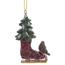 GAEM Изделие декоративное подвесное "Конек", L4,5 W3,5 H8 см, 2в.