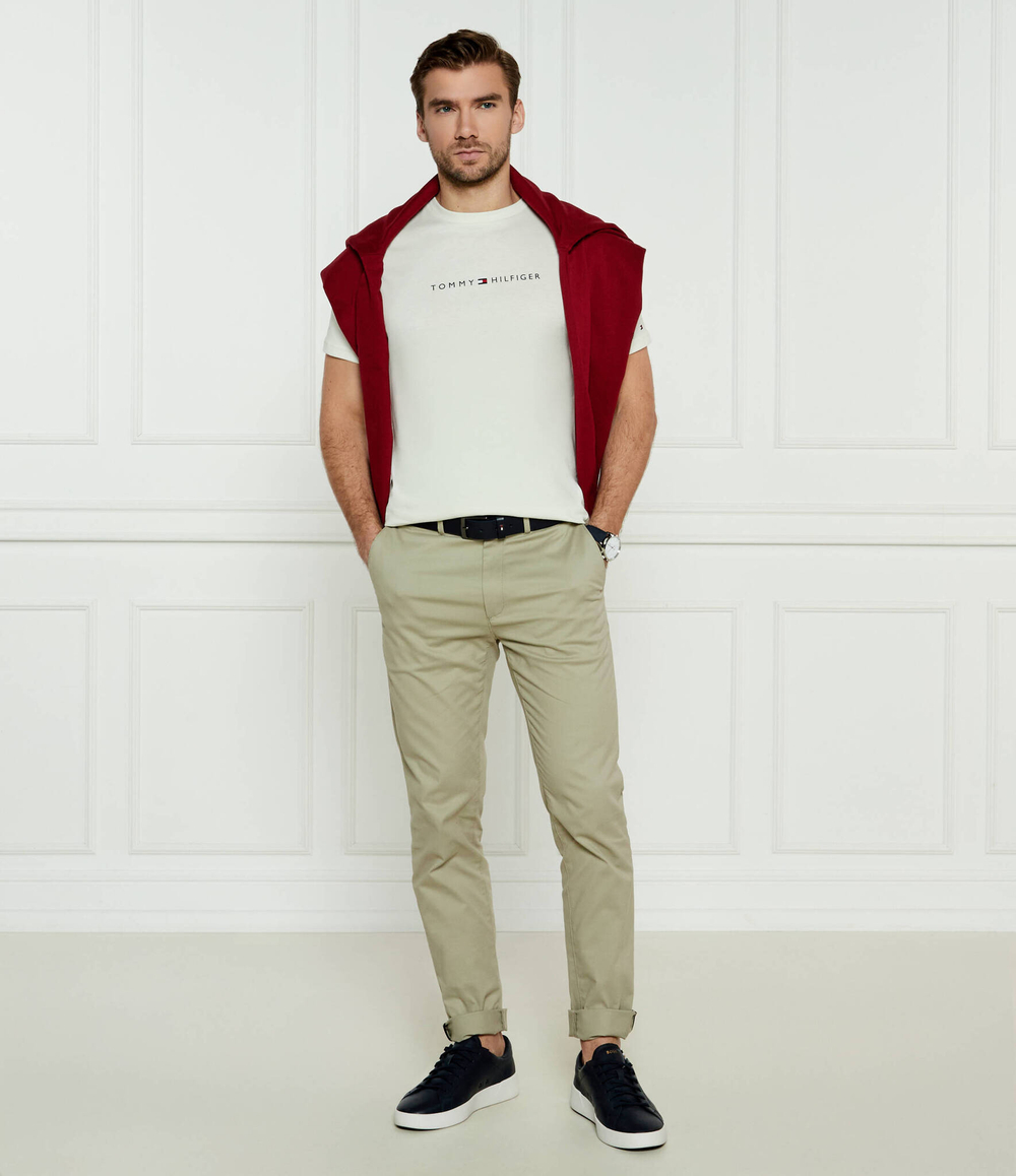 Футболка Tommy Hilfiger - экрю(UM0UM03344)