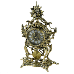 Bello De Bronze Часы Пендулино с маятником, золото