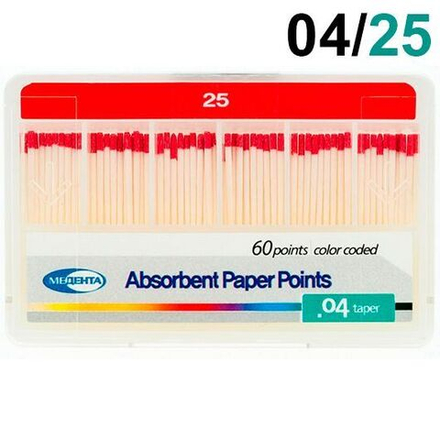 Штифты бумажные 04 №25, 100 шт, (Meta)