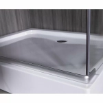 Душевой уголок Esbano ESR-8180 ESUGR8180 120х80 стекло прозрачное/профиль хром