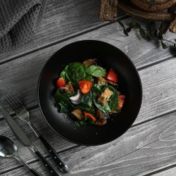 Салатник 700 мл d 20,6 см h6 см Black Sand Fine Plus Noble [6]