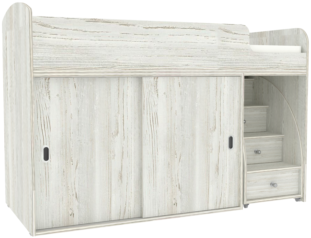 Кровать-чердак КарИВи Малыш Купе Винтерберг Винтерберг