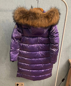 Детское пальто на пуху Moncler Coat