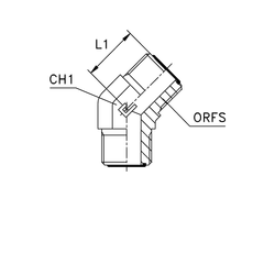 Соединение P45 ORFS 1.3/16