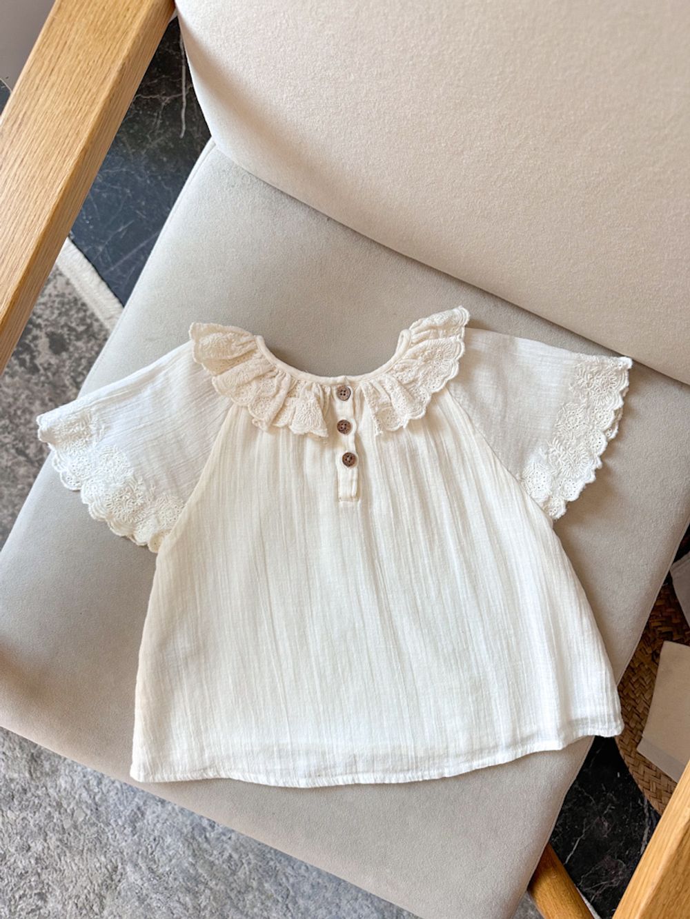 Хлопковая блузка Louise Misha, 98