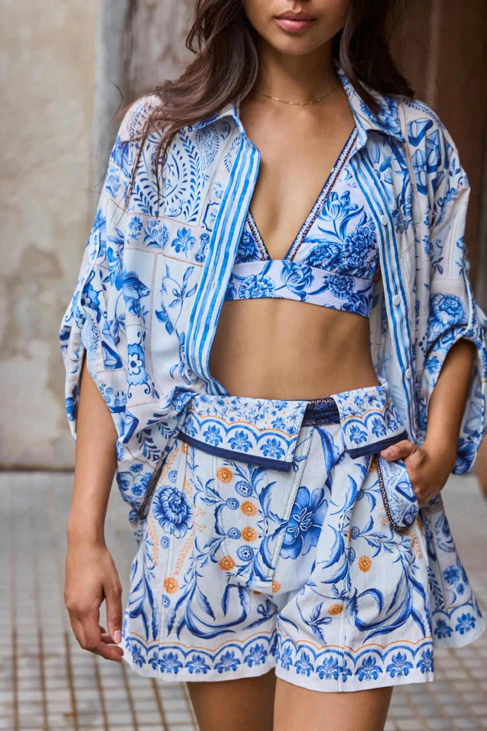 Шорты 15385 Sophie Azure Agua Bendita