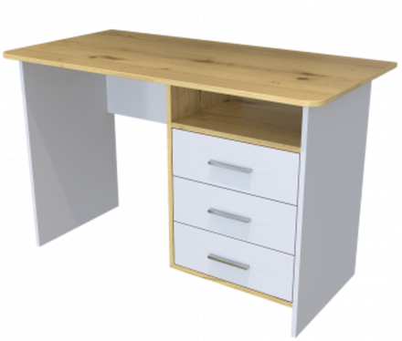 Stif (Реал) Стол письменный (белый)