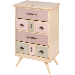 Комод Пандора - 1 с 4 ящиками Айвори Акварель