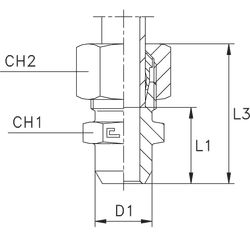 Соединение WDL8 (в сборе) нерж.
