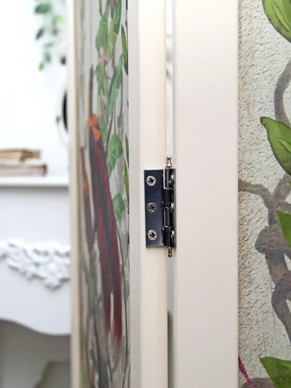 Ширма деревянная с картинками " Птички"