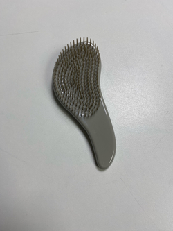 Расчёска массажная, 14.5×6 см, серая