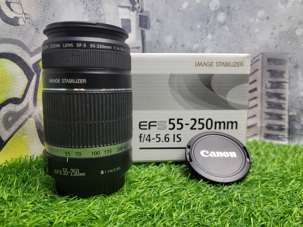 Объектив Canon 55-250 4-5.6 IS