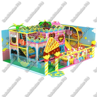 Детский игровой лабиринт «Спуски и печеньки»