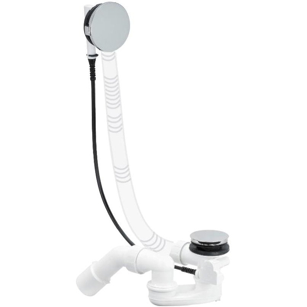Слив-перелив Villeroy&Boch U90950461 полуавтомат Хром