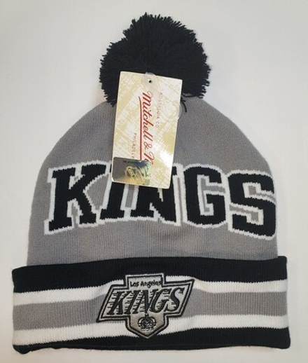 Шапка M&N KIN черный/серый