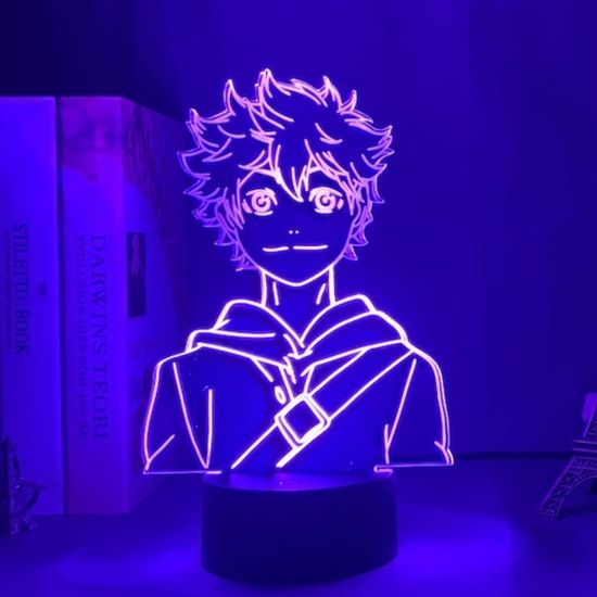 3D лампа Волейбол!! Haikyu!! Шоё Хината