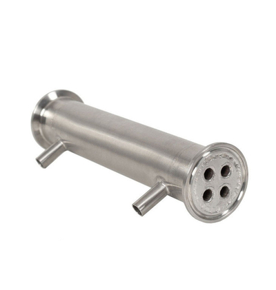 Дефлегматор 1.5" 10см 4 трубки, штуцер 8мм