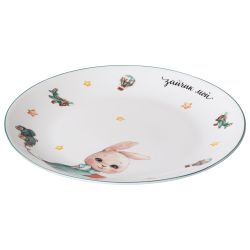 НАБОР ПОСУДЫ LEFARD "МОЙ ЗАЙЧИК" 3 ПР.: САЛАТНИК 13*6,5 СМ 580 МЛ, ТАРЕЛКА 19,5*2 СМ, КРУЖКА 270 МЛ