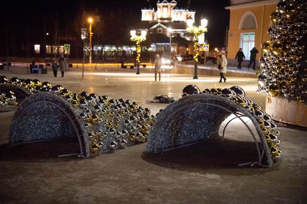 Световая конструкция «Шароель»