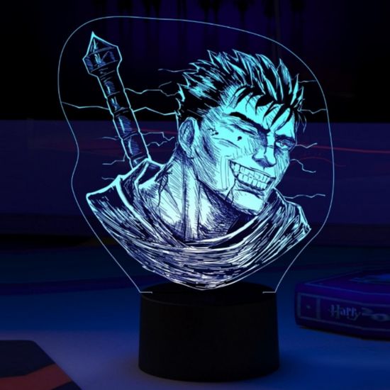 3D лампа Berserk, Берсерк. Гатс