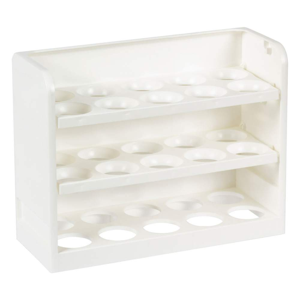 Подставка для яиц на 30шт, цвет белый