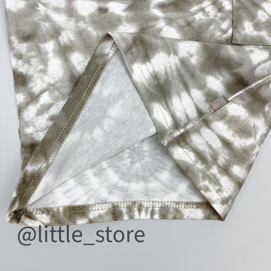 Футболка хлопковая, Серо-бежевая