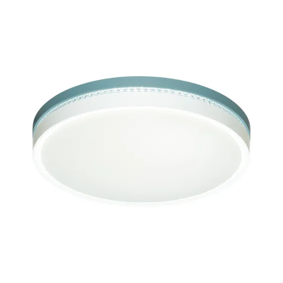 7669/DLN COLOR SN 98 Светильник пластик/белый/голубой LED 48Вт 3000/4000/6000К D415 IP43 CCT NOHAVA BLUE