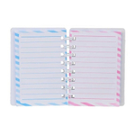 Блокнот Basir, формат А7, серия "Бабочка", яркая обложка,60 листов, размер 12*8.5 см