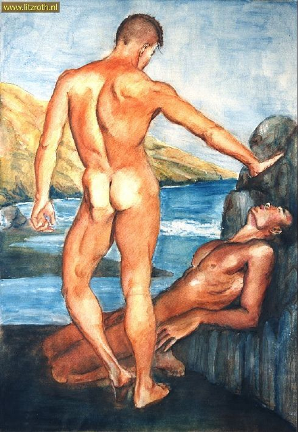 Adriaan Litzroth - эротичекое искусство художника Ариана Лицрота. 18+