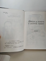 Петля и камень в зеленой траве