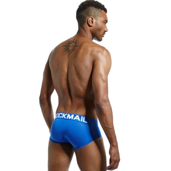 Мужские трусы брифы синие JOCKMAIL JM2023-9