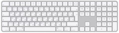 Клавиатура Apple Magic Keyboard с Touch ID и цифровой панелью (MK2C3RS/A)