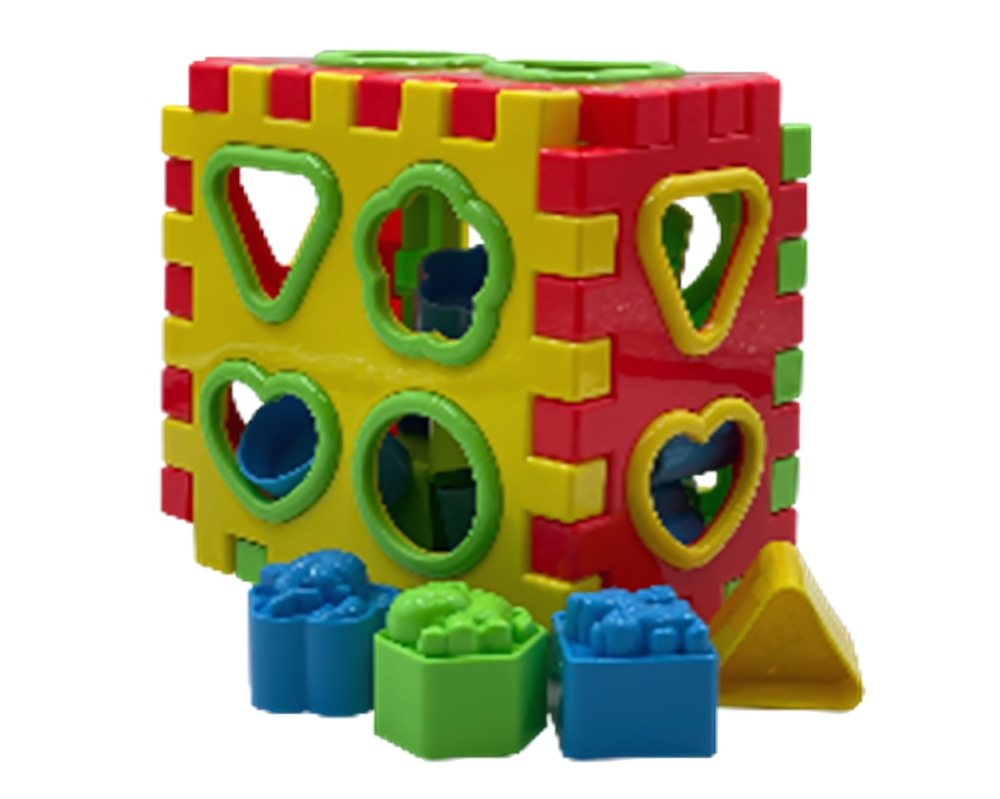 Набор геометрических фигур новый 5 (17*17*10 см) сетка