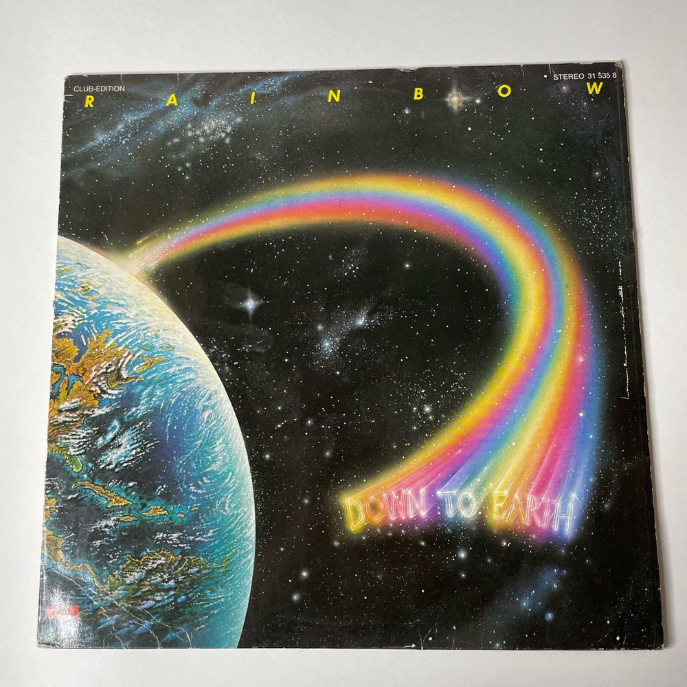 Винтажная виниловая пластинка LP Rainbow Down To Earth (Germany 1979)
