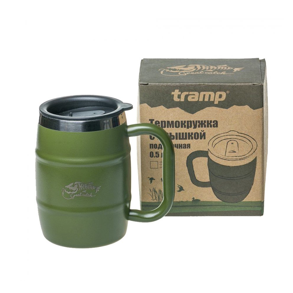 Термокружка Tramp подарочная с крышкой TRC-100 (500мл)