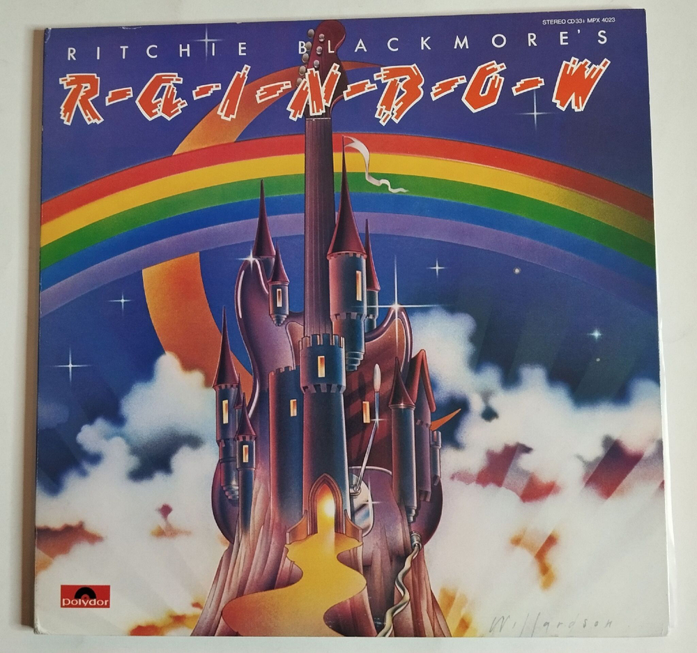 Винтажная виниловая пластинка LP Ritchie Blackmores Rainbow (Japan 1980) (No Obi) NM