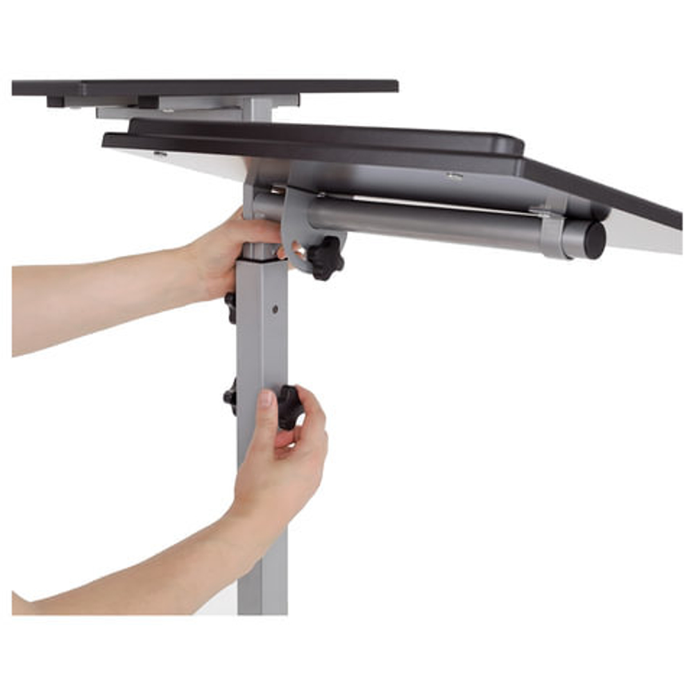 Подставка для проектора и ноутбука "2х3" (Польша) "Duo", передвижная, до 10 кг, регулировка высоты, ST011