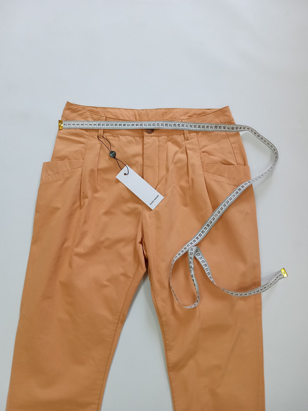 Брюки-стрейч VERO MODA женские, цвет абрикоса. Размер M (29 пояс) - 48/50 русский.