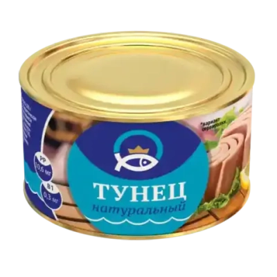 Тунец натуральный 240гр. Калининградская обл.